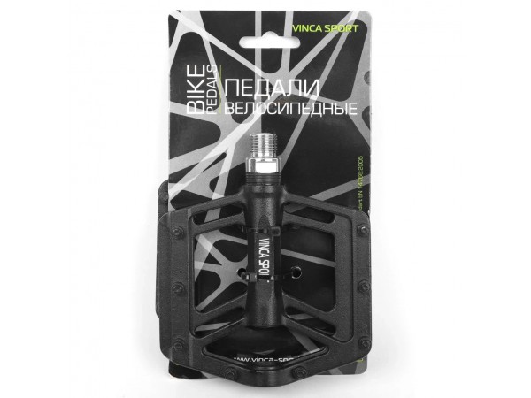 Купить  Педали М14 алюминиевые тип BMX VINCA SPORT ПРОМ ПОДШИПНИК (надежность - из 3 подшипников) Вело (пар) (Бар VP 999S купить с доставкой по Москве и России, цена, технические характеристики, комплектация фото  - motoserp.ru