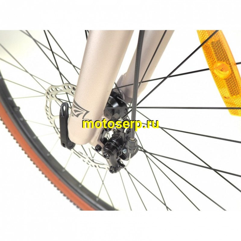 Купить  26" ORLAN WING VENUS 2.0 золотистый (14") (Орлан Винг Венус 2.0) 26"; 7ск; рама-алюминий; тормоз-Disk (шт) (ART (M купить с доставкой по Москве и России, цена, технические характеристики, комплектация фото  - motoserp.ru