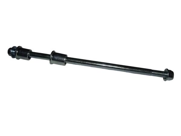 Купить  Ось переднего колеса M10x1.25x245mm QUANTUM (с втулкой и гайкой) (шт) (MM 50995 купить с доставкой по Москве и России, цена, технические характеристики, комплектация фото  - motoserp.ru