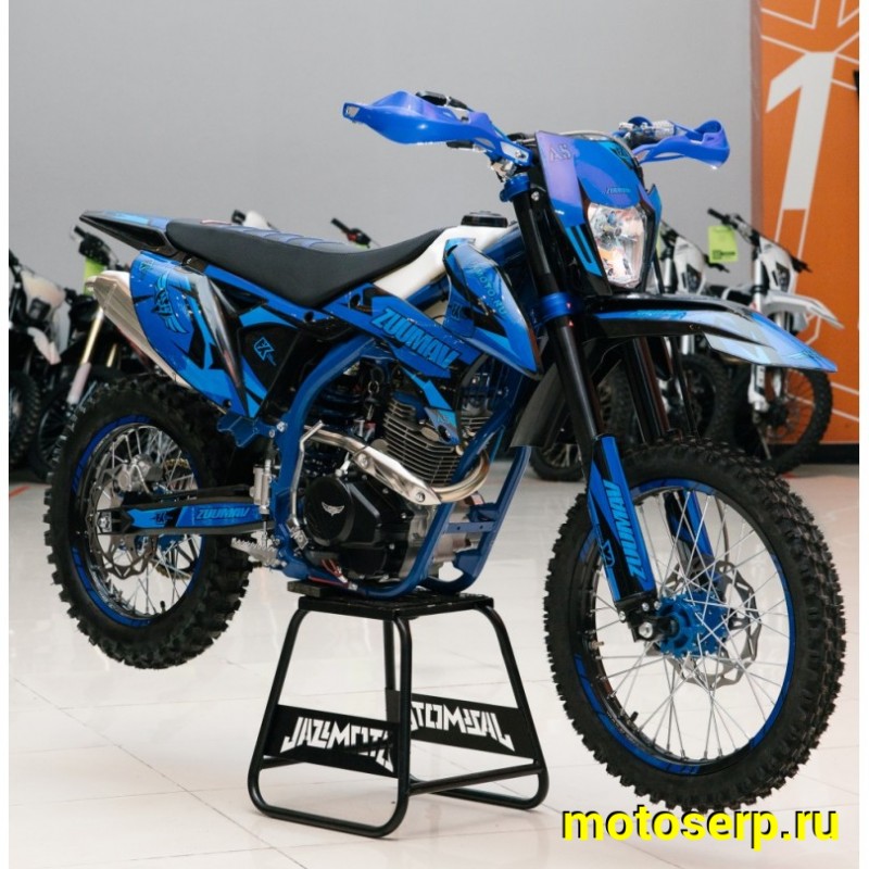 Купить  Мотоцикл Кросс/Эндуро ZUUMAV A5 250сс (спортинв)  Loncin YB250 19/16" эл/кикстарт, 5пер.  (шт) (ZUUMAV купить с доставкой по Москве и России, цена, технические характеристики, комплектация фото  - motoserp.ru