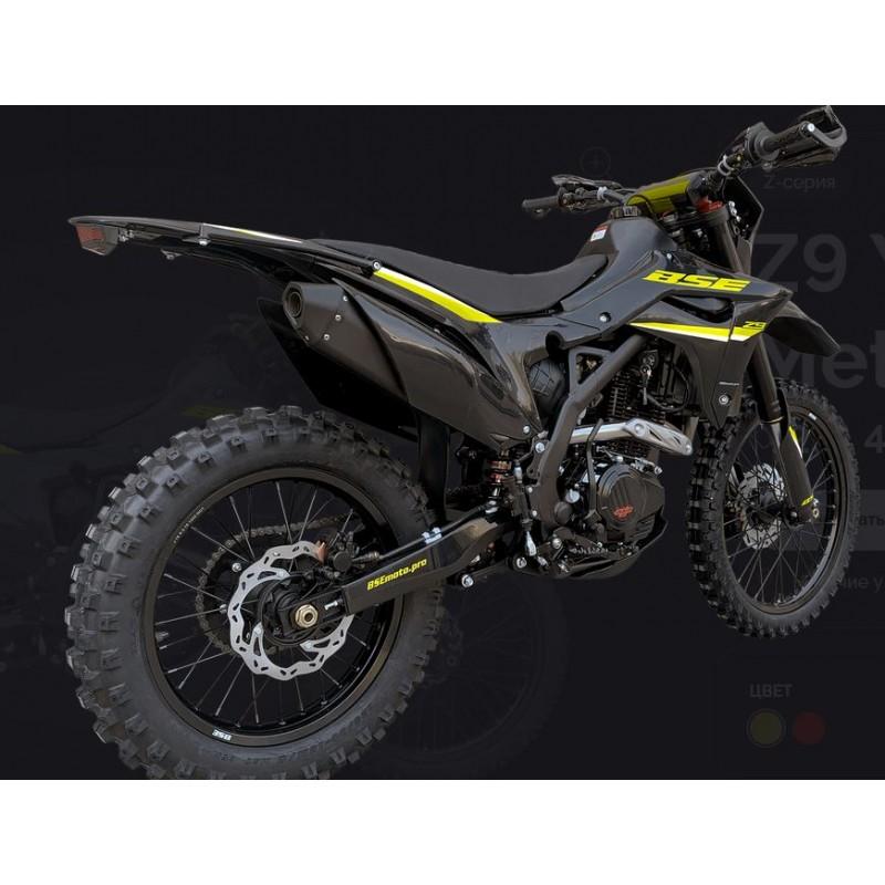 Купить  Мотоцикл Кросс/Эндуро BSE Z9 Yellow Metallic T (спортинв) 21/18"  ZS175FMM-5, 5пер. (шт)   купить с доставкой по Москве и России, цена, технические характеристики, комплектация фото  - motoserp.ru