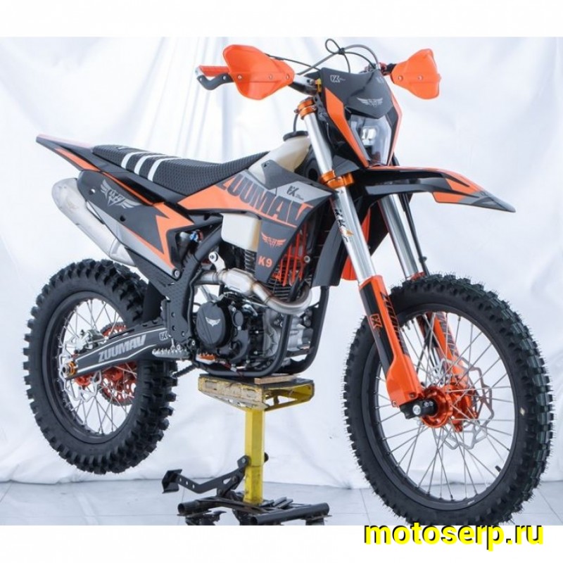 Купить  Мотоцикл Кросс/Эндуро ZUUMAV K9 YB300H, 300сс, возд.охл. (спортинв), 21/19", (шт) (ZUUMAV купить с доставкой по Москве и России, цена, технические характеристики, комплектация фото  - motoserp.ru