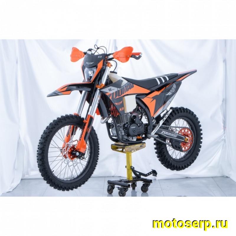 Купить  Мотоцикл Кросс/Эндуро ZUUMAV K9 YB300H, 300сс, возд.охл. (спортинв), 21/19", (шт) (ZUUMAV купить с доставкой по Москве и России, цена, технические характеристики, комплектация фото  - motoserp.ru