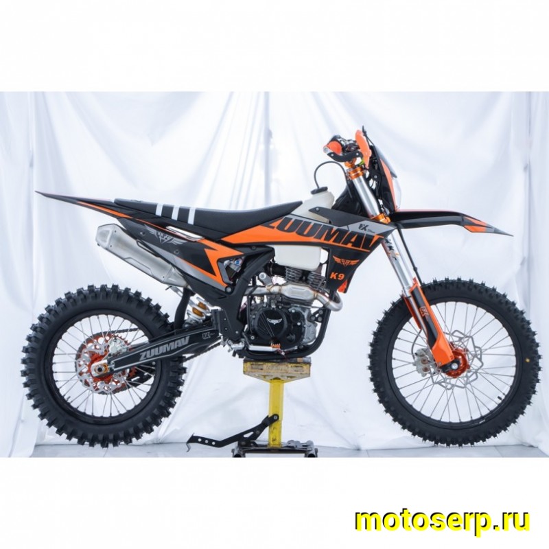 Купить  Мотоцикл Кросс/Эндуро ZUUMAV K9 YB300H, 300сс, возд.охл. (спортинв), 21/19", (шт) (ZUUMAV купить с доставкой по Москве и России, цена, технические характеристики, комплектация фото  - motoserp.ru