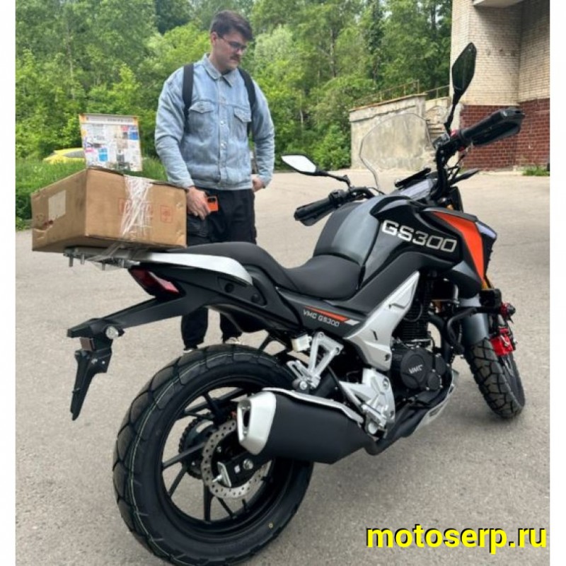Купить  Мотоцикл внедорожный VENTO VMC GS 300 (Тур-Эндуро)  ЭПТС, 300cc, двиг.TYX 300, 17"/17" (шт) (VMC купить с доставкой по Москве и России, цена, технические характеристики, комплектация фото  - motoserp.ru