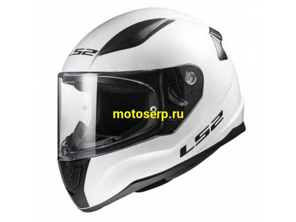 Купить  Шлем закрытый LS2 FF353 RAPID 2 SOLID GLOSS White (XL) интеграл (шт) (LS2 купить с доставкой по Москве и России, цена, технические характеристики, комплектация фото  - motoserp.ru