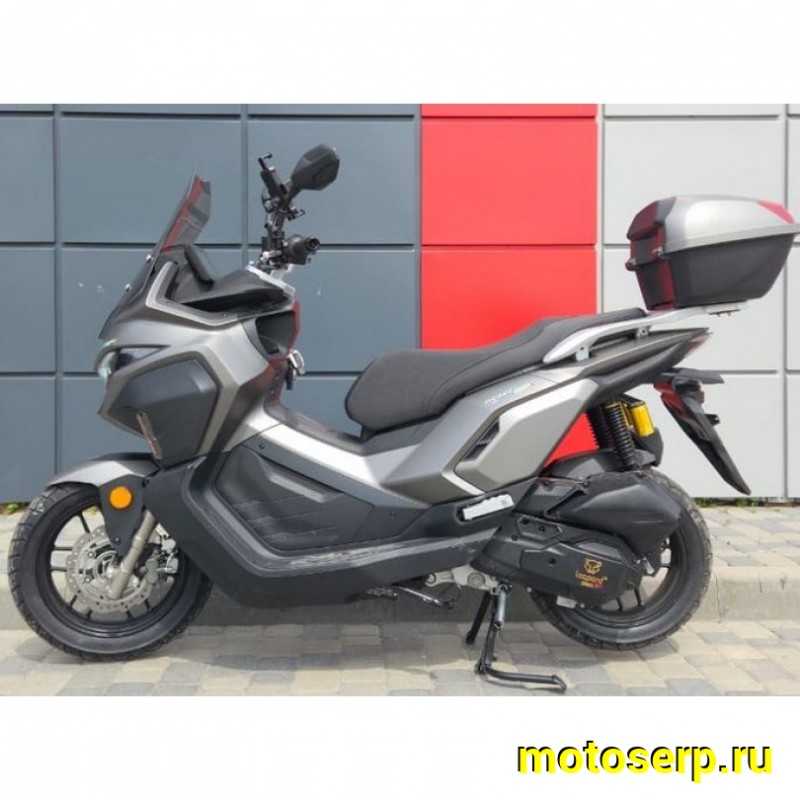 Купить  Скутер TeZZa Leopard Osaka EFI 50сс ИНЖЕКТОР 14/13" дикс/бараб,  держатель телефона, музыка блютуз, кофр, шлем. (шт) 01800  (Jilang (К-дар купить с доставкой по Москве и России, цена, технические характеристики, комплектация фото  - motoserp.ru