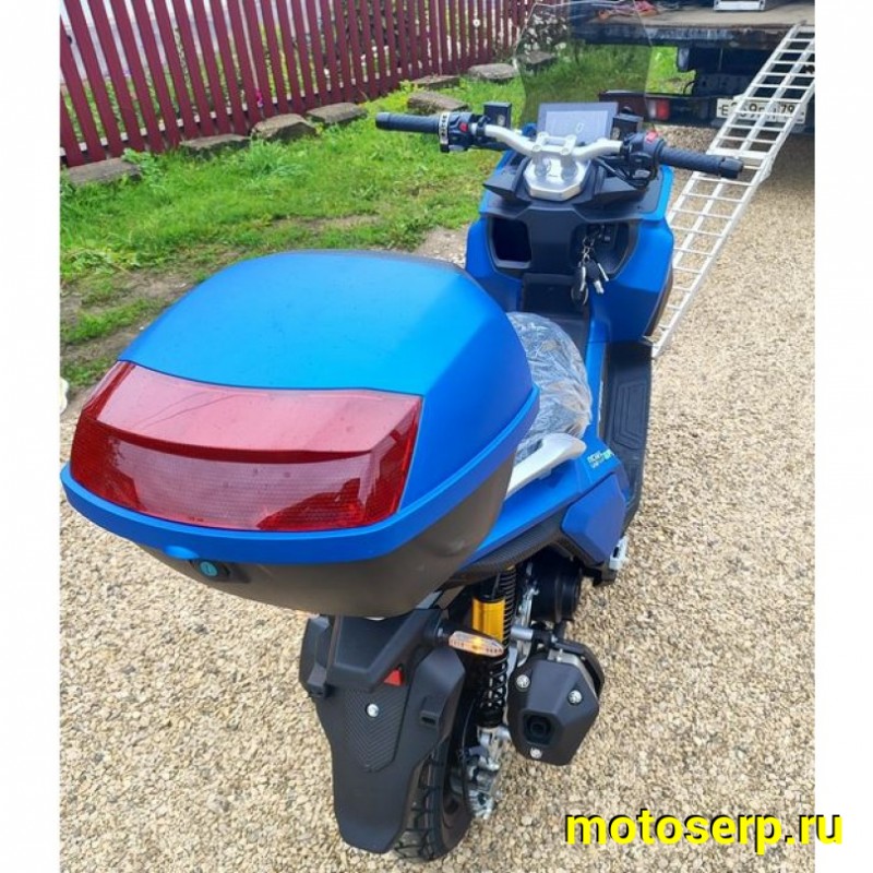 Купить  Скутер TeZZa Leopard Osaka EFI 50сс ИНЖЕКТОР 14/13" дикс/бараб,  держатель телефона, музыка блютуз, кофр, шлем. (шт) 01800  (Jilang (К-дар купить с доставкой по Москве и России, цена, технические характеристики, комплектация фото  - motoserp.ru