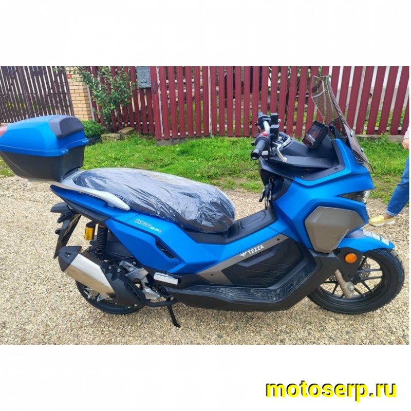 Купить  Скутер TeZZa Leopard Osaka EFI 50сс ИНЖЕКТОР 14/13" дикс/бараб,  держатель телефона, музыка блютуз, кофр, шлем. (шт) 01800  (Jilang (К-дар купить с доставкой по Москве и России, цена, технические характеристики, комплектация фото  - motoserp.ru