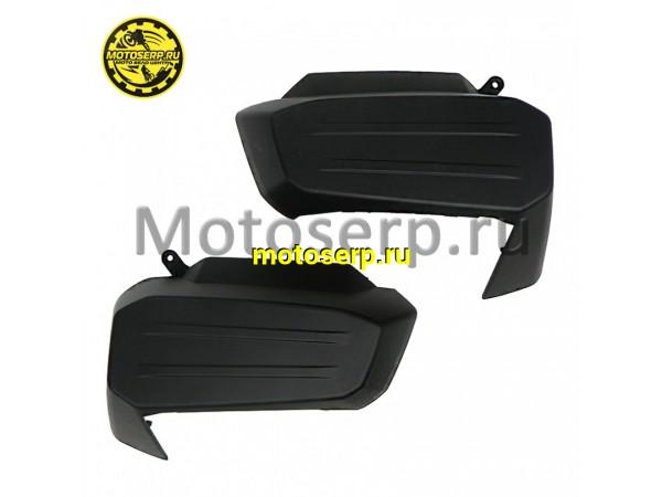 Купить  Обтекатель передний боковой нижний SMART-3 BLACK MATT (черный матовый) (150008006A/150008006B) (пар) (Vento 24336 (Vento 26892 купить с доставкой по Москве и России, цена, технические характеристики, комплектация фото  - motoserp.ru