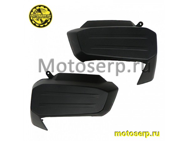Купить  Обтекатель передний боковой нижний SMART-3 BLACK MATT (черный матовый) (150008006A/150008006B) (пар) (Vento 24336 (Vento 26892 купить с доставкой по Москве и России, цена, технические характеристики, комплектация фото  - motoserp.ru