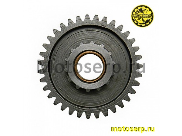 Купить  Шестерня 1-й перед. Урал 35/14 зуб.РЕСТАВРАЦИЯ (шт) (0 купить с доставкой по Москве и России, цена, технические характеристики, комплектация фото  - motoserp.ru