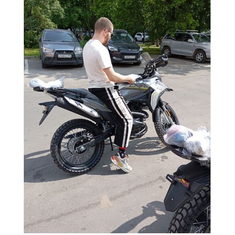 Купить  Мотоцикл внедорожный ATAKI Carrera 300 (4T PR300) 19/17 (2025г.) Серый Тур-эндуро ЗА КОФРЫ +41950р. без дуг. (шт) (SM  купить с доставкой по Москве и России, цена, технические характеристики, комплектация фото  - motoserp.ru