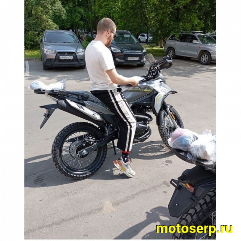 Купить  Мотоцикл внедорожный ATAKI CARRERA 300 (4T PR300) ПТС 19/17 (2025г.) Серый Тур-эндуро ЗА КОФРЫ +41950р. без дуг. (шт) (SM  купить с доставкой по Москве и России, цена, технические характеристики, комплектация фото  - motoserp.ru