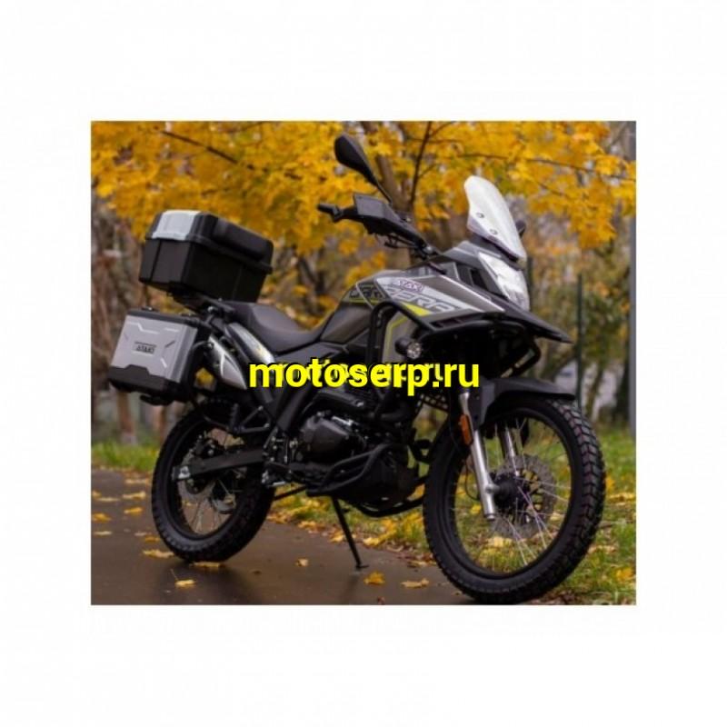 Купить  Мотоцикл внедорожный ATAKI CARRERA 300 (4T PR300) ПТС 19/17 (2025г.) Серый Тур-эндуро ЗА КОФРЫ +35000р. без дуг. (шт) (SM  купить с доставкой по Москве и России, цена, технические характеристики, комплектация фото  - motoserp.ru