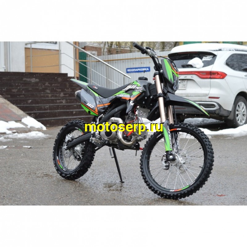 Купить  Питбайк JHL LK140 19/16" мех, эл/кикст. (шт) (ТехМаркет купить с доставкой по Москве и России, цена, технические характеристики, комплектация фото  - motoserp.ru