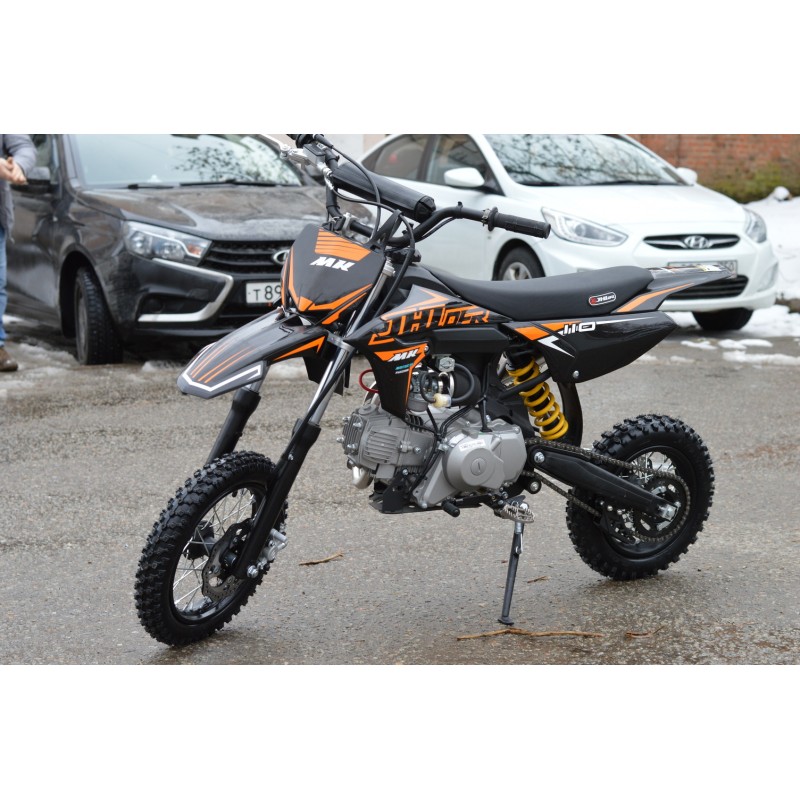 Купить  Питбайк JHL MK110 12/10" 110сс эл/кикстартер 2025г. (шт) (ТехМаркет купить с доставкой по Москве и России, цена, технические характеристики, комплектация фото  - motoserp.ru
