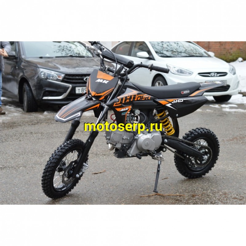 Купить  Питбайк JHL MK110 12/10" 110сс эл/кикстартер (шт) (ТехМаркет купить с доставкой по Москве и России, цена, технические характеристики, комплектация фото  - motoserp.ru