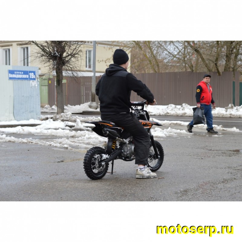 Купить  Питбайк JHL MK110 12/10" 110сс эл/кикстартер 2025г. (шт) (ТехМаркет купить с доставкой по Москве и России, цена, технические характеристики, комплектация фото  - motoserp.ru