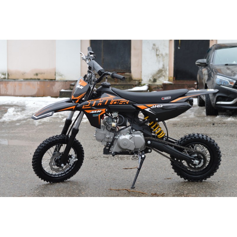 Купить  Питбайк JHL MK110 12/10" 110сс эл/кикстартер 2025г. (шт) (ТехМаркет купить с доставкой по Москве и России, цена, технические характеристики, комплектация фото  - motoserp.ru