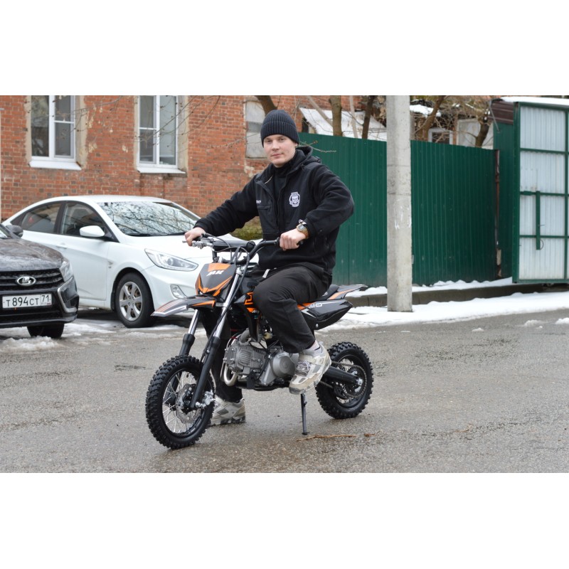 Купить  Питбайк JHL MK110 12/10" 110сс эл/кикстартер 2025г. (шт) (ТехМаркет купить с доставкой по Москве и России, цена, технические характеристики, комплектация фото  - motoserp.ru