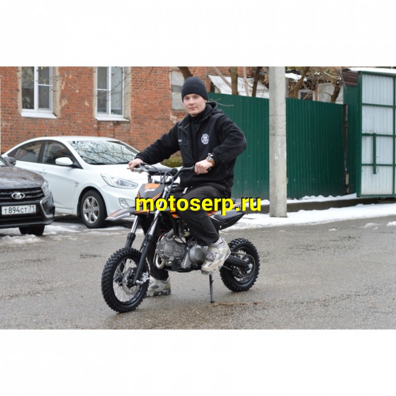 Купить  Питбайк JHL MK110 12/10" 110сс эл/кикстартер (шт) (ТехМаркет купить с доставкой по Москве и России, цена, технические характеристики, комплектация фото  - motoserp.ru
