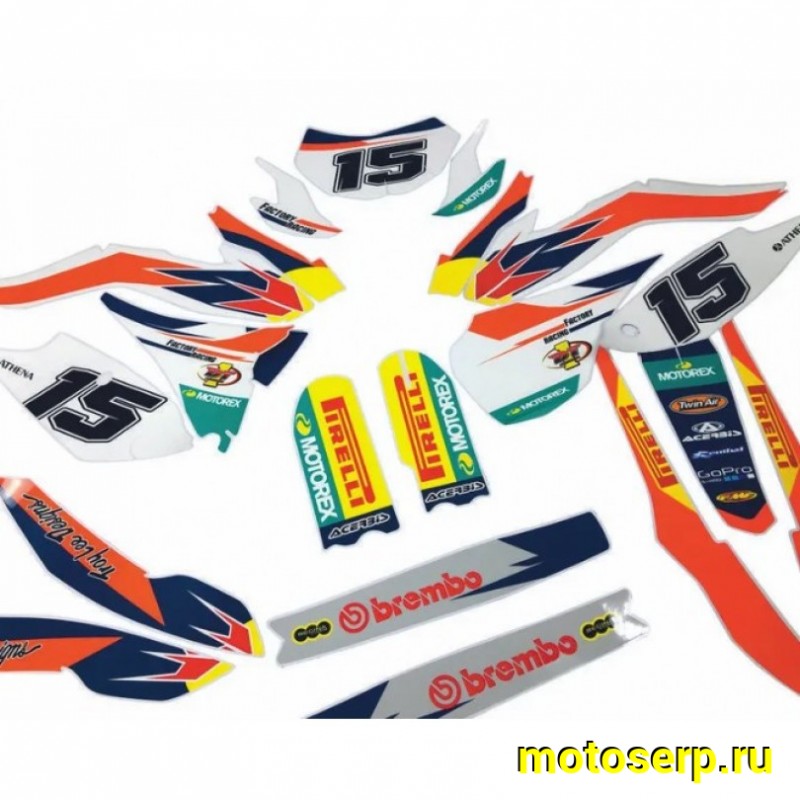 Купить  Наклейки (набор) комплект для мотоцикла Kayo K1, K2, T2, 250MX (шт) (O-N купить с доставкой по Москве и России, цена, технические характеристики, комплектация фото  - motoserp.ru