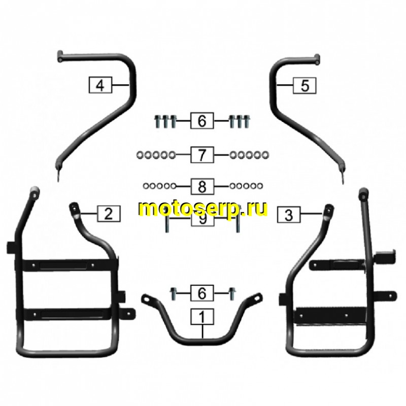 Купить  Кофры багажные 3шт. компл. + крепёжная система ATAKI CARRERA (комп) (SM 776-7667 купить с доставкой по Москве и России, цена, технические характеристики, комплектация фото  - motoserp.ru