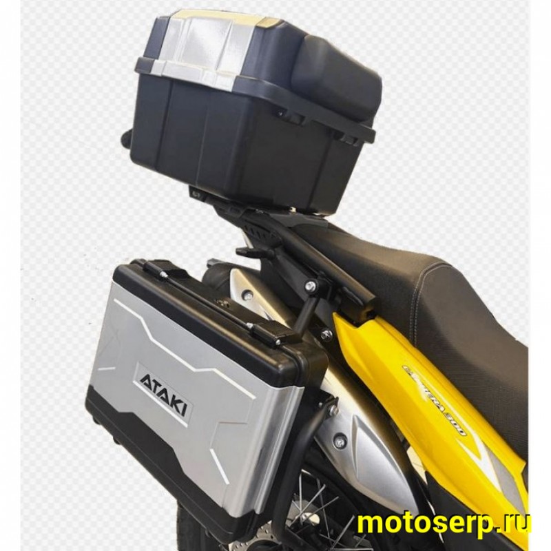 Купить  Кофры багажные 3шт. компл. + крепёжная система ATAKI CARRERA (комп) (SM 776-7667 купить с доставкой по Москве и России, цена, технические характеристики, комплектация фото  - motoserp.ru