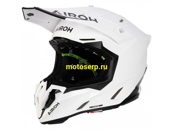 Купить  Шлем Кросс AIROH TWIST 3.0 COLOR WHITE (M) (шт) (AIROH TW314-M купить с доставкой по Москве и России, цена, технические характеристики, комплектация фото  - motoserp.ru