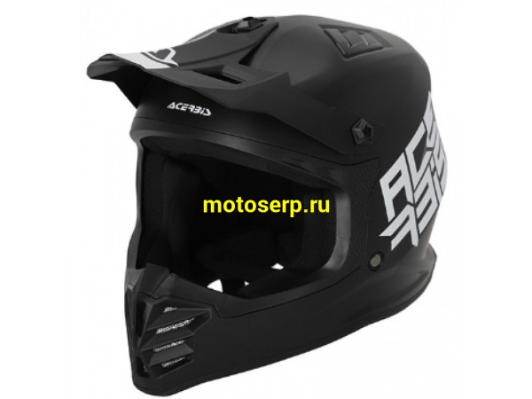 Купить  Шлем Кросс (Детский) Acerbis PROFILE JUNIOR Black 2 (YL) (шт) (Acerbis 0025401.091.054 купить с доставкой по Москве и России, цена, технические характеристики, комплектация фото  - motoserp.ru