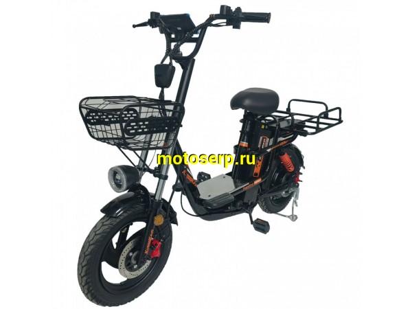 Купить  Электрокомплект 16" 1200 Вт Курьерский KG V3 PRO PLUS (28.6Ah) рама-сталь, тормз - гидр.Disk, съёмная Li-ion батарея 60V, 28.6Ah  (шт) (Кит купить с доставкой по Москве и России, цена, технические характеристики, комплектация фото  - motoserp.ru