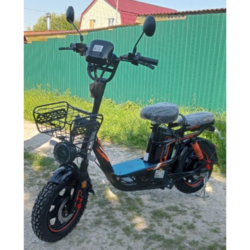 Купить  Электрокомплект 16" 1200 Вт Курьерский KG V3 PRO PLUS (28.6Ah) рама-сталь, тормз - гидр.Disk, съёмная Li-ion батарея 60V, 28.6Ah  (шт) (Кит купить с доставкой по Москве и России, цена, технические характеристики, комплектация фото  - motoserp.ru