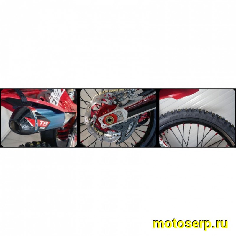 Купить  Мотоцикл Кросс/Эндуро BSE T9 Red Arrow 300сс, (TYX300SR) 21/18,  FASTACE, призер SEA TO SKY (шт)  купить с доставкой по Москве и России, цена, технические характеристики, комплектация фото  - motoserp.ru