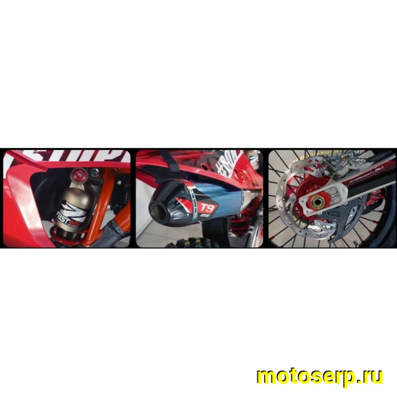 Купить  Мотоцикл Кросс/Эндуро BSE T9 Red Arrow 300сс, (TYX300SR) 21/18,  FASTACE, призер SEA TO SKY (шт)  купить с доставкой по Москве и России, цена, технические характеристики, комплектация фото  - motoserp.ru