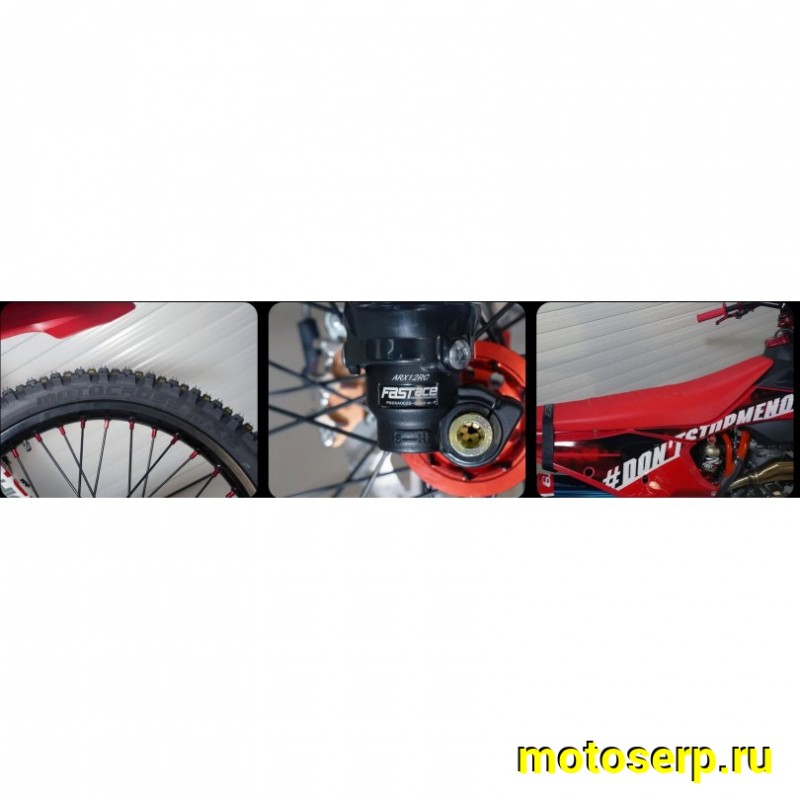 Купить  Мотоцикл Кросс/Эндуро BSE T9 Red Arrow 300сс, (TYX300SR) 21/18,  FASTACE, призер SEA TO SKY (шт)  купить с доставкой по Москве и России, цена, технические характеристики, комплектация фото  - motoserp.ru