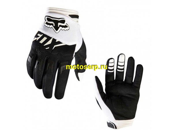 Купить  Перчатки Fox Dirtpaw Race черный/белый (XS) (реплика) (пар) (Кокурин  купить с доставкой по Москве и России, цена, технические характеристики, комплектация фото  - motoserp.ru