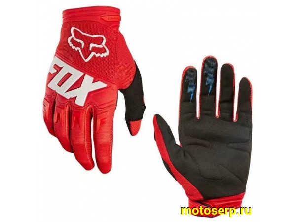 Купить  Перчатки Fox Dirtpaw Race красный/белый (XXS) (реплика) (пар) (Кокурин  купить с доставкой по Москве и России, цена, технические характеристики, комплектация фото  - motoserp.ru