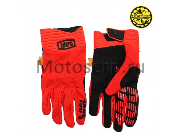 Купить  Перчатки 100% Cognito D3O Glove (с мягкими костяжками) красный (XXL) (реплика) (пар) (Кокурин купить с доставкой по Москве и России, цена, технические характеристики, комплектация фото  - motoserp.ru