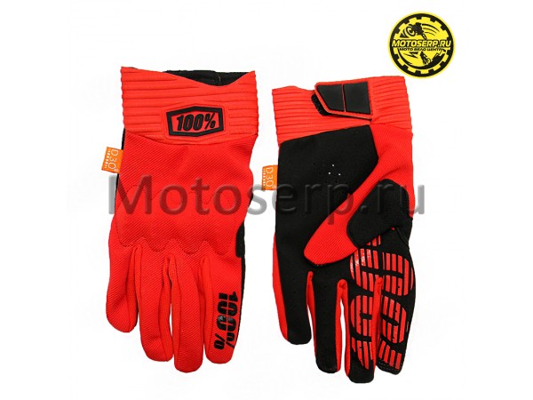 Купить  Перчатки 100% Cognito D3O Glove (с мягкими костяжками) красный (XL) (реплика) (пар) (Кокурин купить с доставкой по Москве и России, цена, технические характеристики, комплектация фото  - motoserp.ru