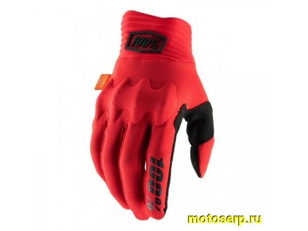 Купить  Перчатки 100% Cognito D3O Glove (с мягкими костяжками) красный (S) (реплика) (пар) (Кокурин купить с доставкой по Москве и России, цена, технические характеристики, комплектация фото  - motoserp.ru