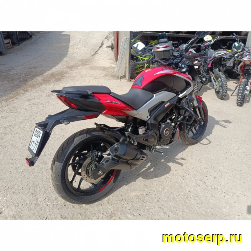 Купить  Мотоцикл Bajaj Dominar 250 б/у состояние нового , пробег 377км (год 2022) купить с доставкой по Москве и России, цена, технические характеристики, комплектация фото  - motoserp.ru