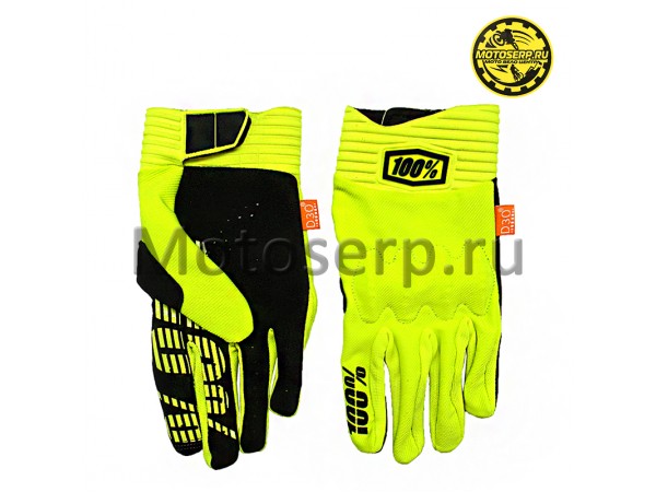 Купить  Перчатки 100% Cognito D3O Glove (с мягкими костяжками) салатовый (XXL) (реплика) (пар) (Кокурин купить с доставкой по Москве и России, цена, технические характеристики, комплектация фото  - motoserp.ru