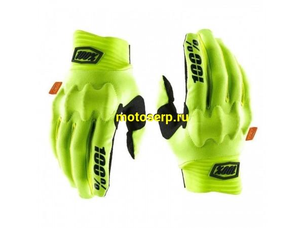 Купить  Перчатки 100% Cognito D3O Glove (с мягкими костяжками) салатовый (M) (реплика) (пар) (Кокурин купить с доставкой по Москве и России, цена, технические характеристики, комплектация фото  - motoserp.ru