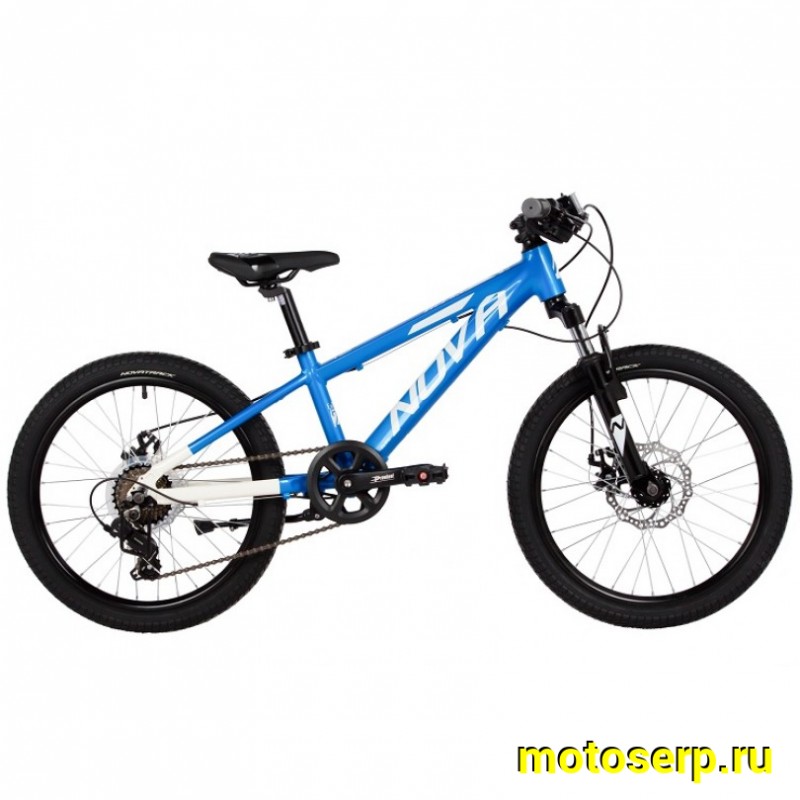 Купить  20" скоростной NOVATRACK EXTREME 7 синий (НОВАТРЕК ЭКСТРИМ) 20"; 7ск; рама-алюм; тормоз-Disc (шт) (ART (M купить с доставкой по Москве и России, цена, технические характеристики, комплектация фото  - motoserp.ru