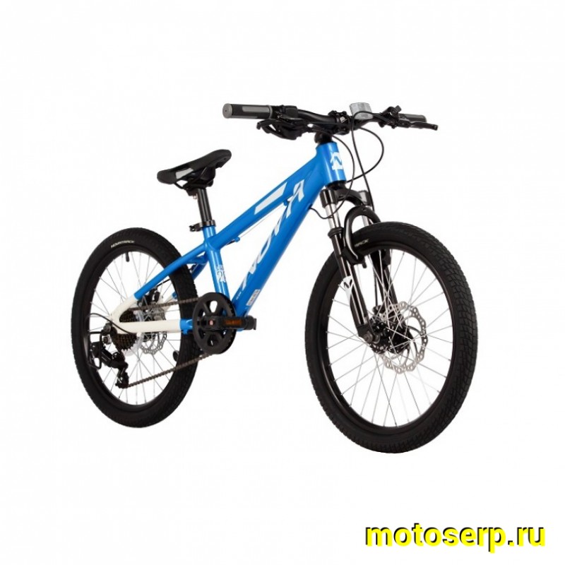 Купить  20" скоростной NOVATRACK EXTREME 7 синий (НОВАТРЕК ЭКСТРИМ) 20"; 7ск; рама-алюм; тормоз-Disc (шт) (ART (M купить с доставкой по Москве и России, цена, технические характеристики, комплектация фото  - motoserp.ru
