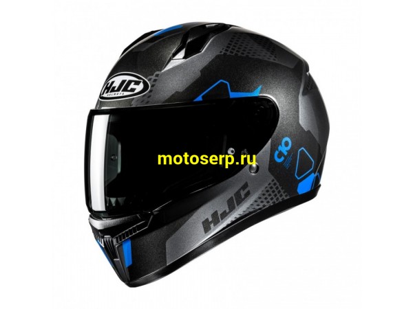 Купить  Шлем закрытый HJC C10 ASPA MC2 (L) интеграл (шт) (УТ-00126226) (Mr.M купить с доставкой по Москве и России, цена, технические характеристики, комплектация фото  - motoserp.ru