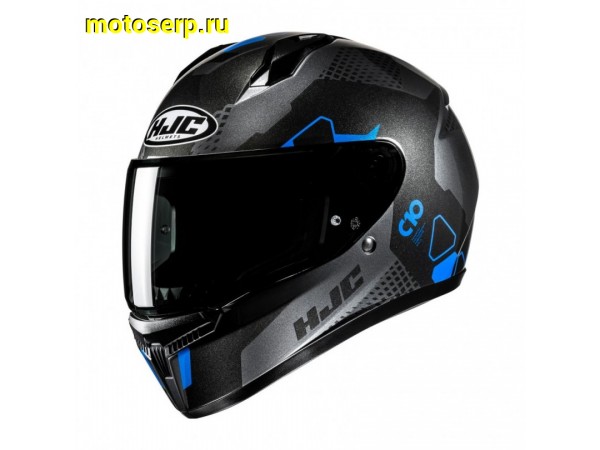 Купить  Шлем закрытый HJC C10 ASPA MC2 (L) интеграл (шт) (УТ-00126226) (Mr.M купить с доставкой по Москве и России, цена, технические характеристики, комплектация фото  - motoserp.ru