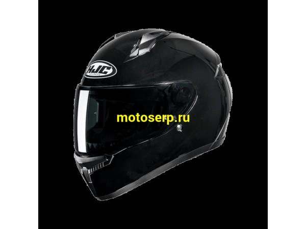 Купить  Шлем закрытый HJC C10 BLACK (XL) интеграл (шт) (УТ-00116561) (JP купить с доставкой по Москве и России, цена, технические характеристики, комплектация фото  - motoserp.ru