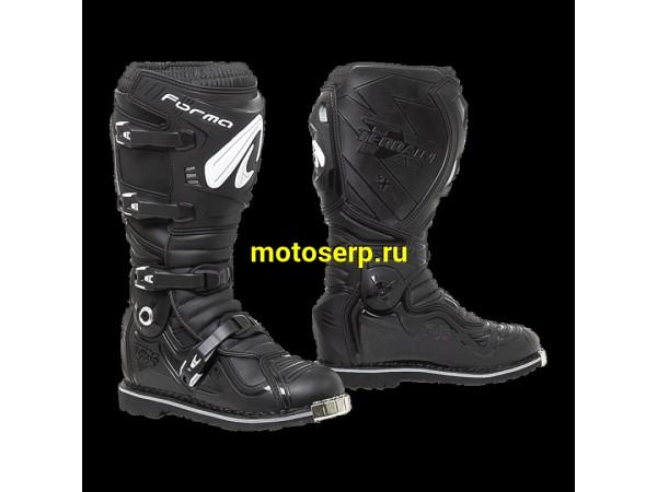 Купить  Мотоботы кросс. FORMA TERRAIN EVOLUTION TX BLACK , р-р 45" (Ч-З) (пар) (УТ-00111297) (JP купить с доставкой по Москве и России, цена, технические характеристики, комплектация фото  - motoserp.ru